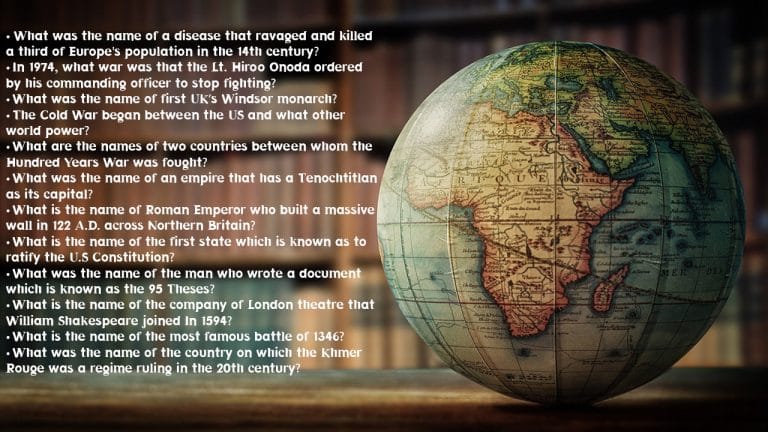 150 History Trivia Questions You Never Know Before