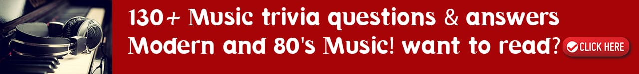 current music trivia