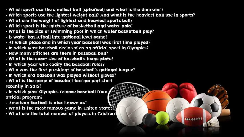 Sports trivia questions with answer [Modern and Updated]