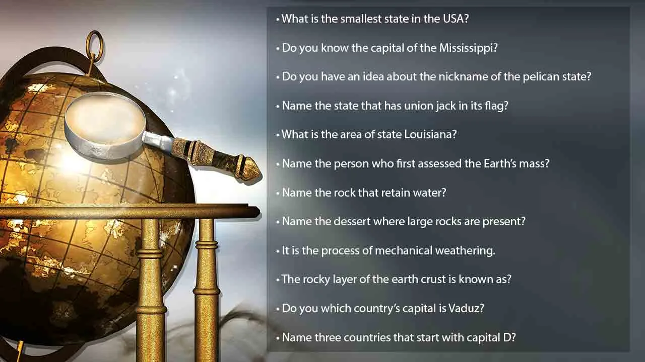 geography-trivia facts