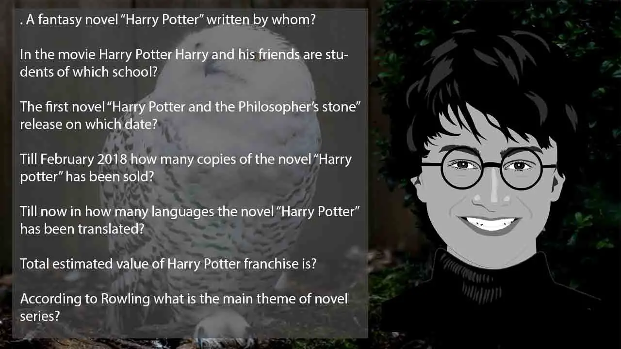 54 Harry Potter Trivia Questions And Answers Novel Movie