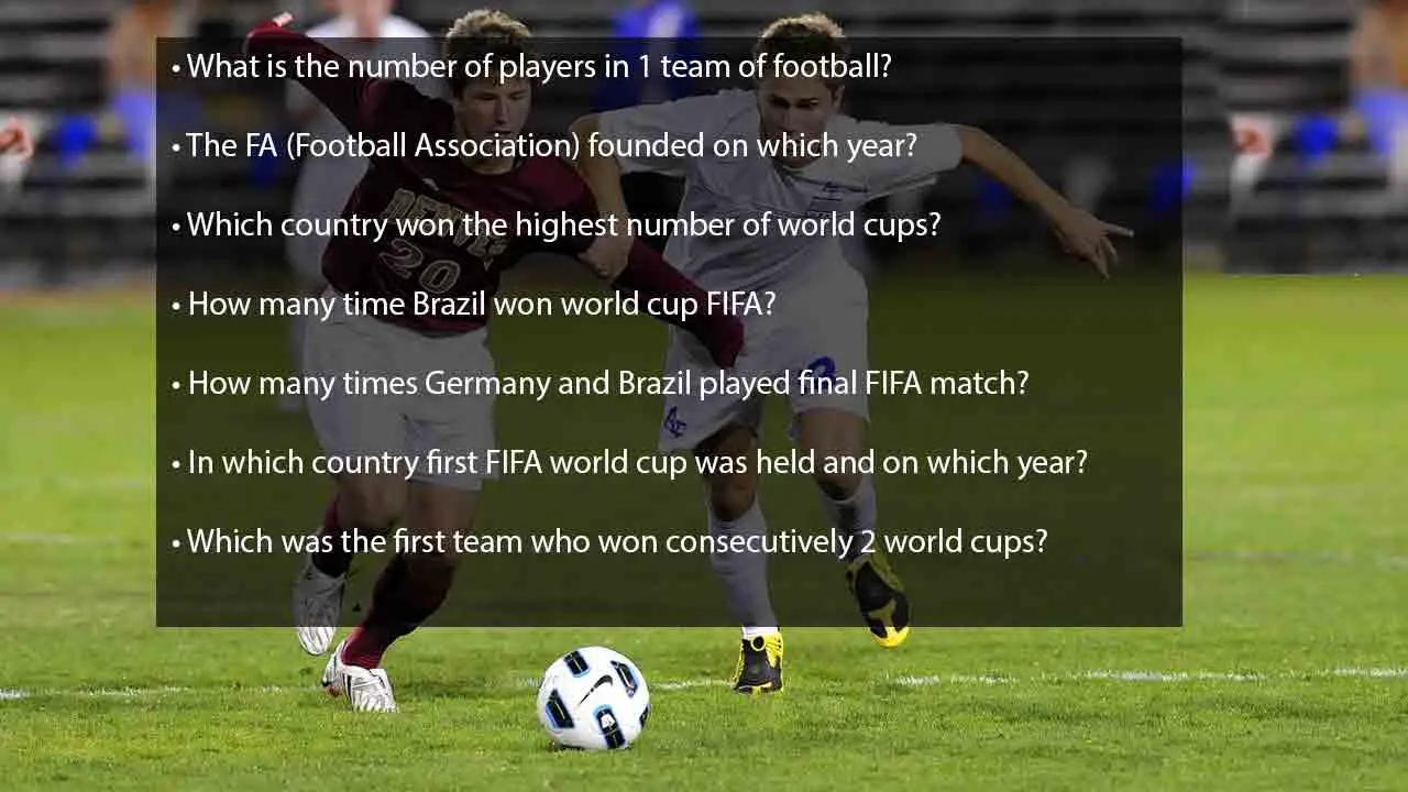 105 Soccer Trivia Questions With Answer Latest Football