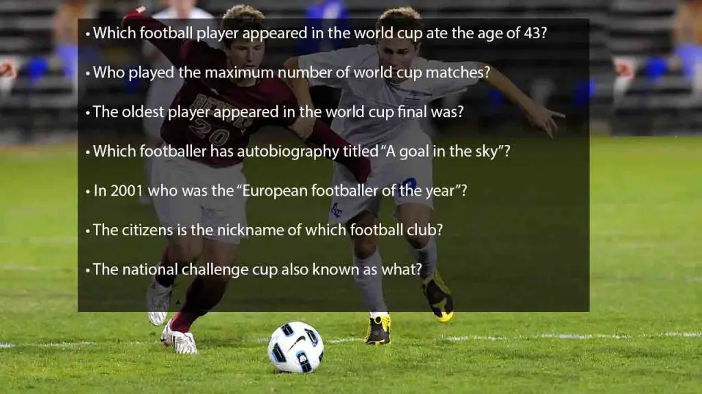 105+ Soccer trivia questions with answer [Latest football]