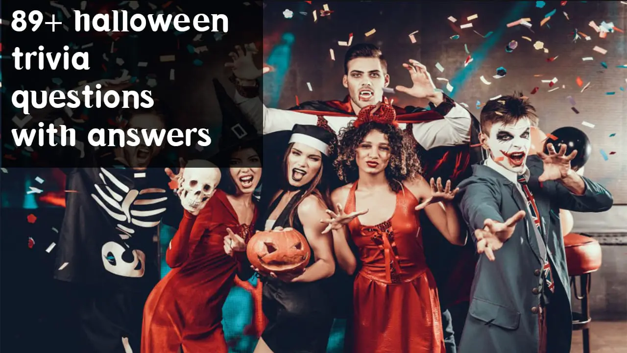 89 Halloween Trivia Questions With Answers Quiz Multiple Choice