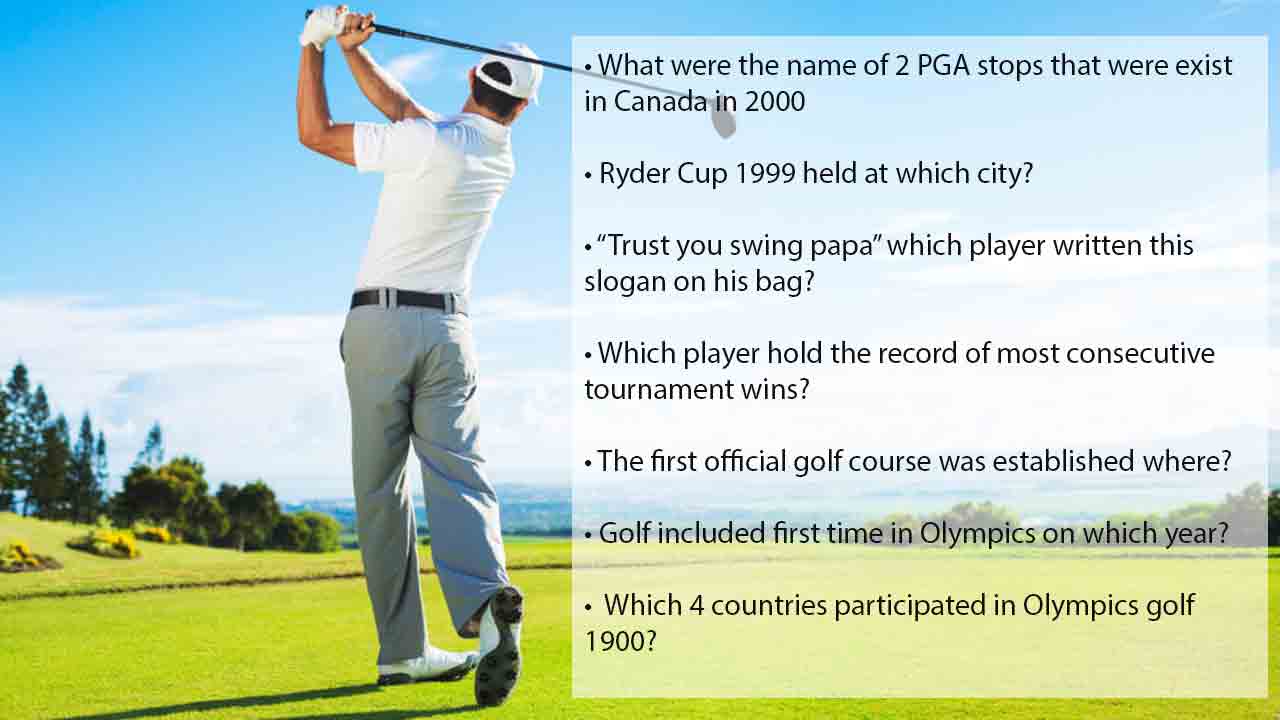 funny golf trivia questions