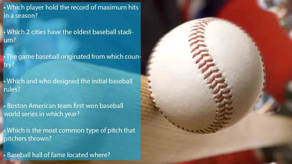 Challenging Baseball Trivia for True Fans
