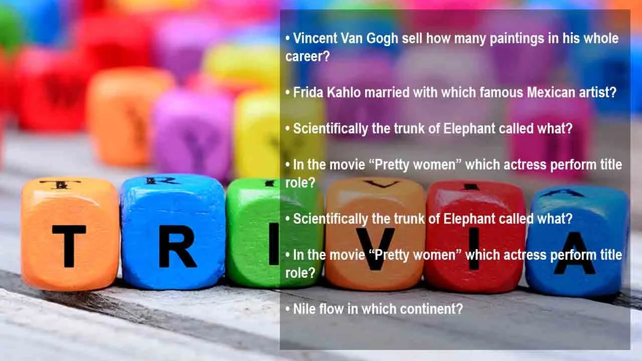 multiple choice trivia questions