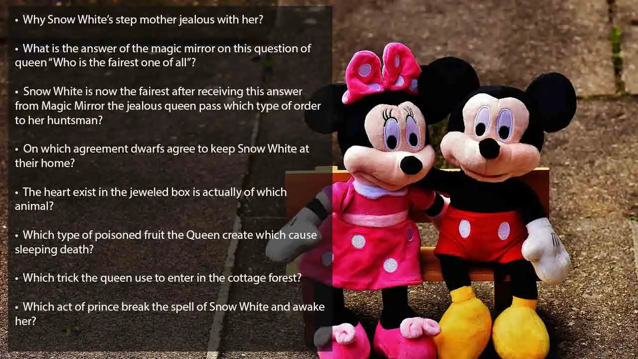disney game questions