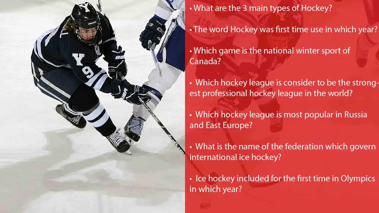 Hockey trivia questions