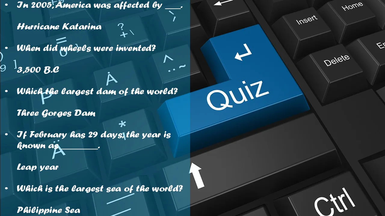 list of trivia questions