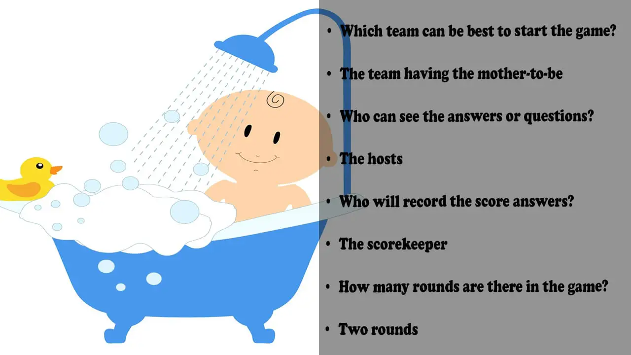 70 Baby Shower Trivia Questions And Answers