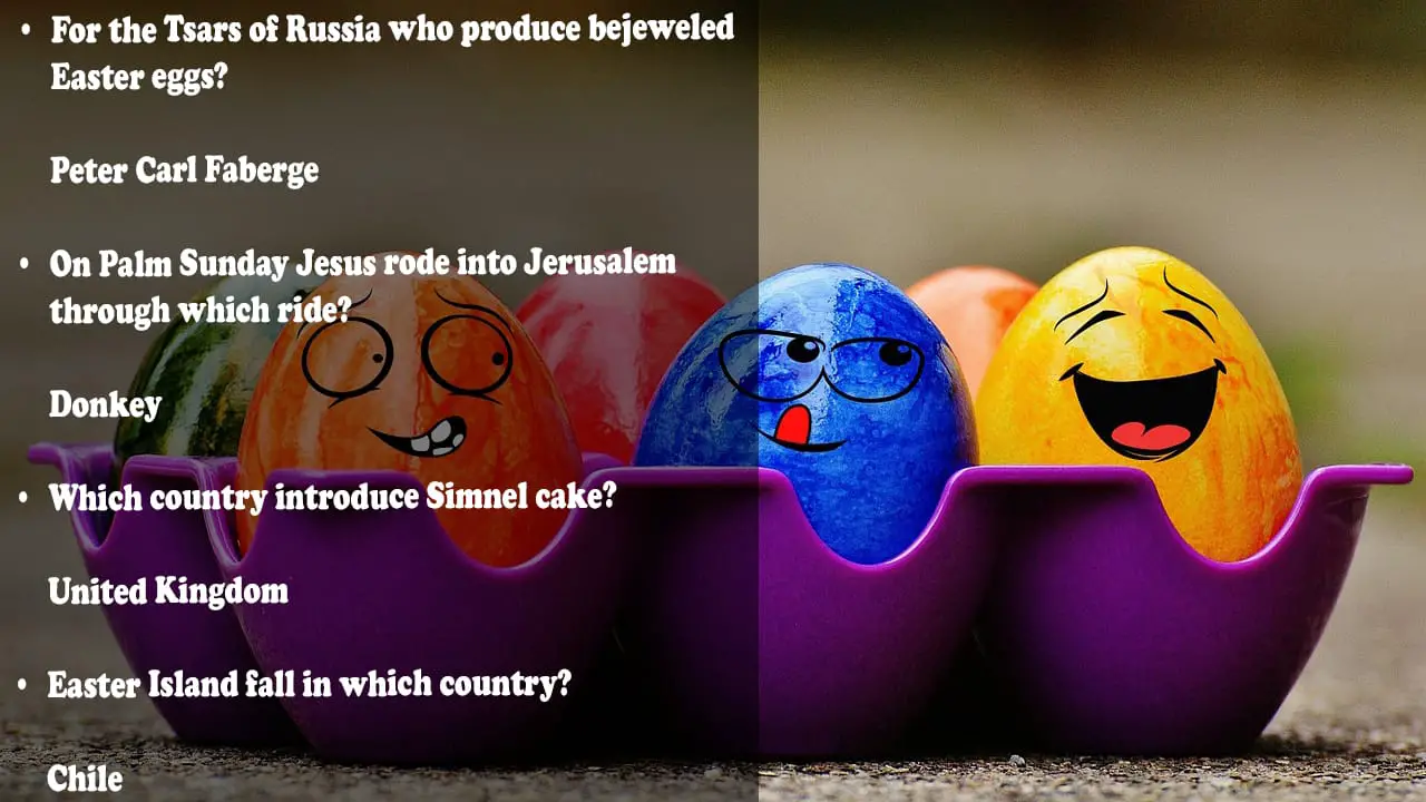 50 Easter Trivia Questions And Answers