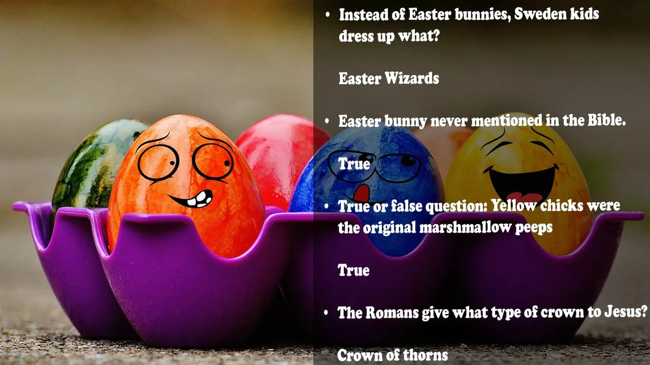 50 Easter Trivia Questions And Answers