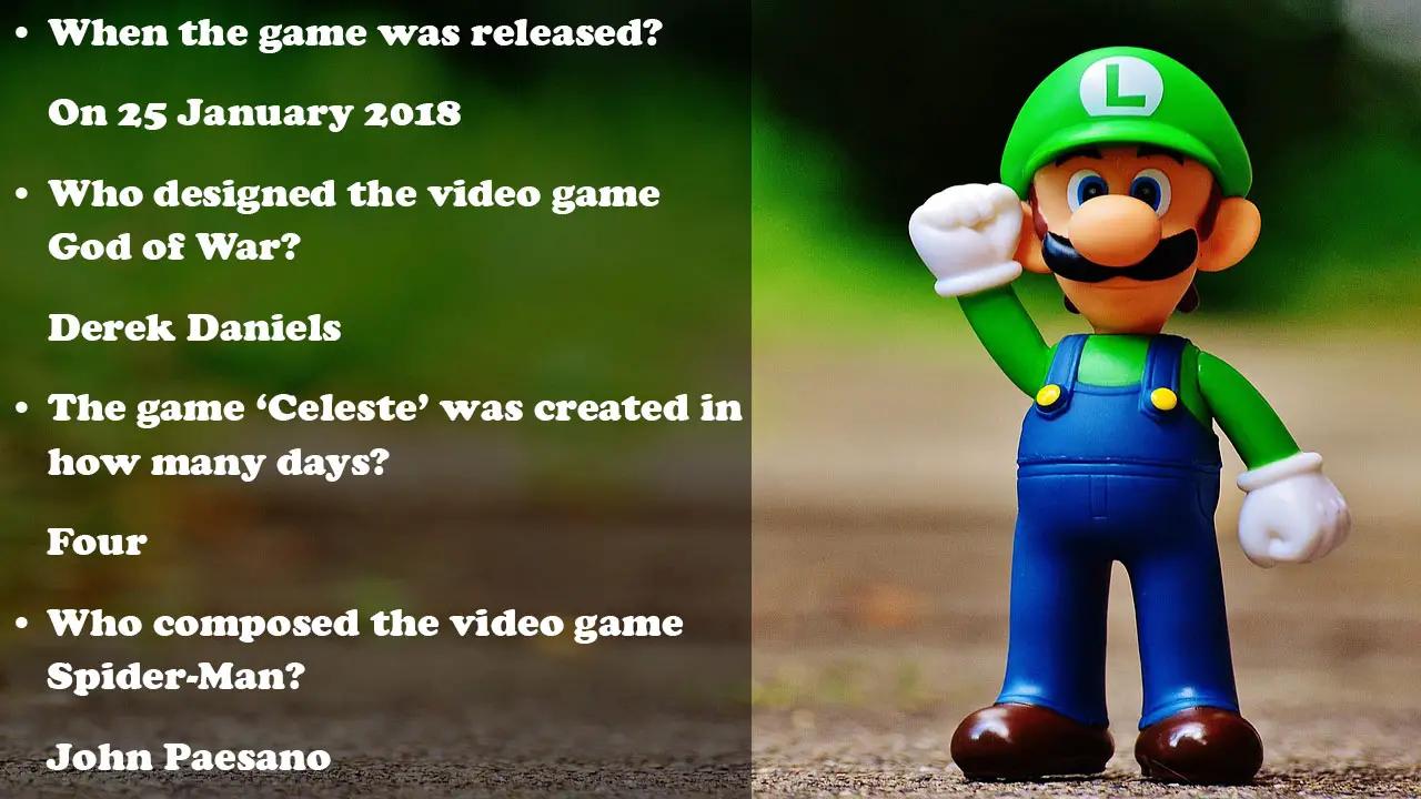 video game trivia