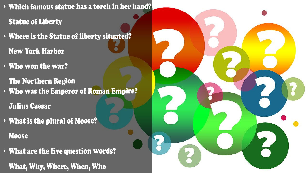 5th Grade Trivia Questions