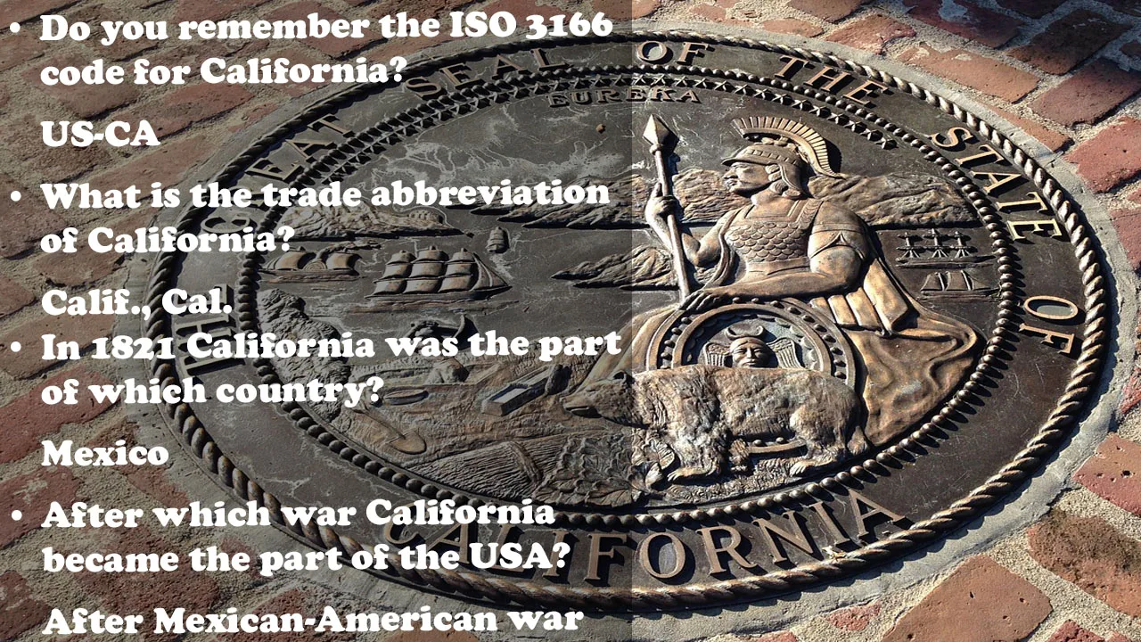 California History Trivia
