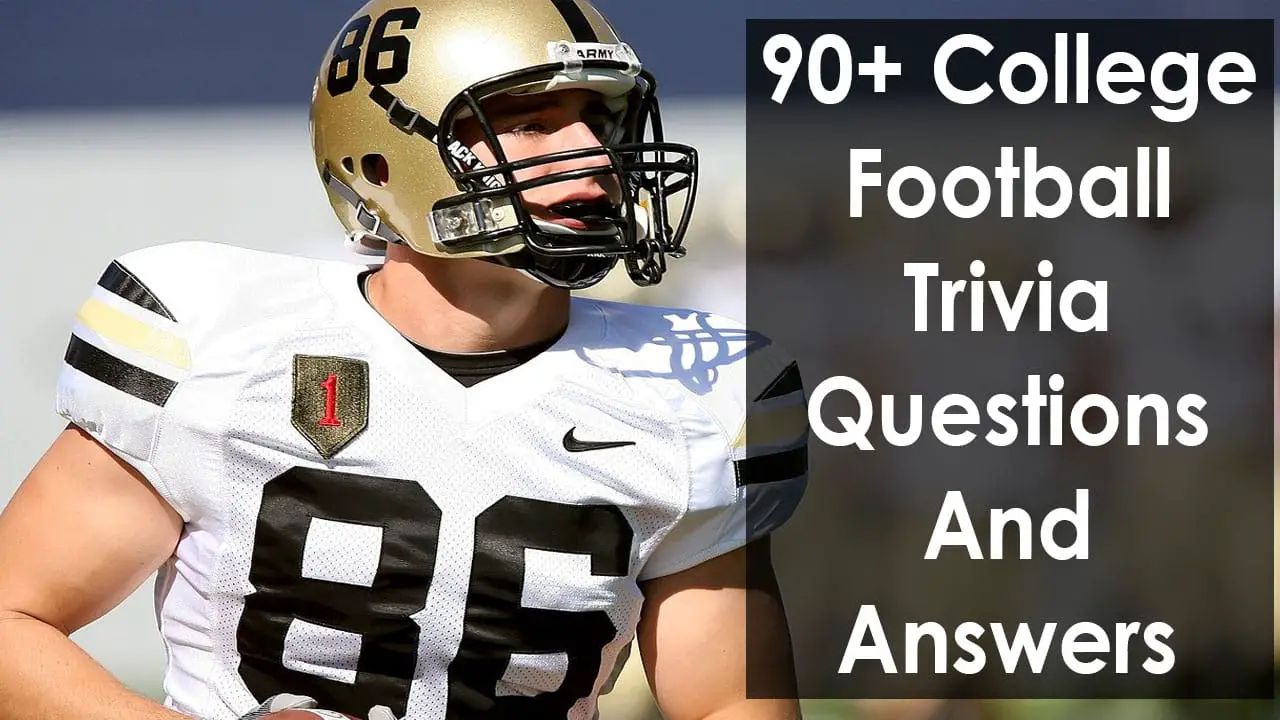 90+ college football trivia questions and answers