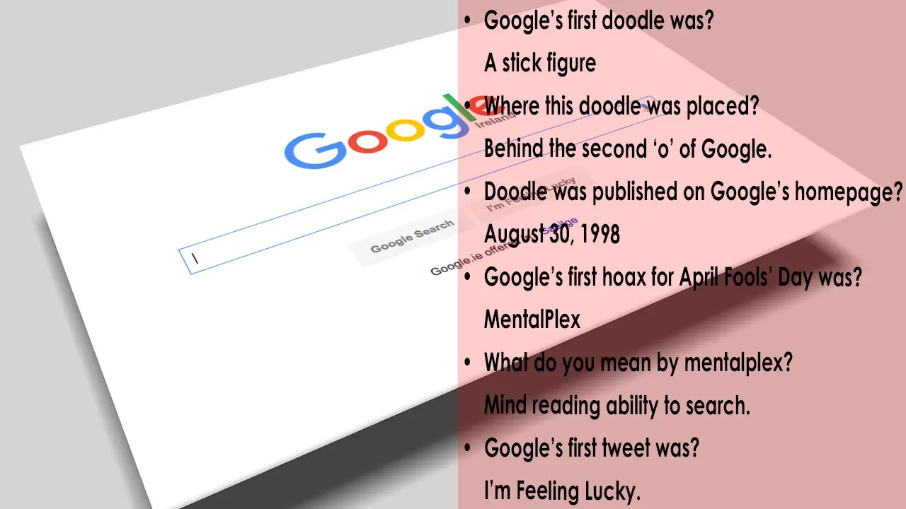 google trivia