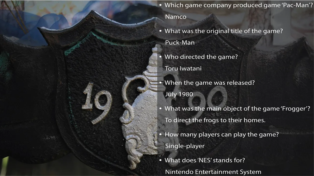 90s Trivia