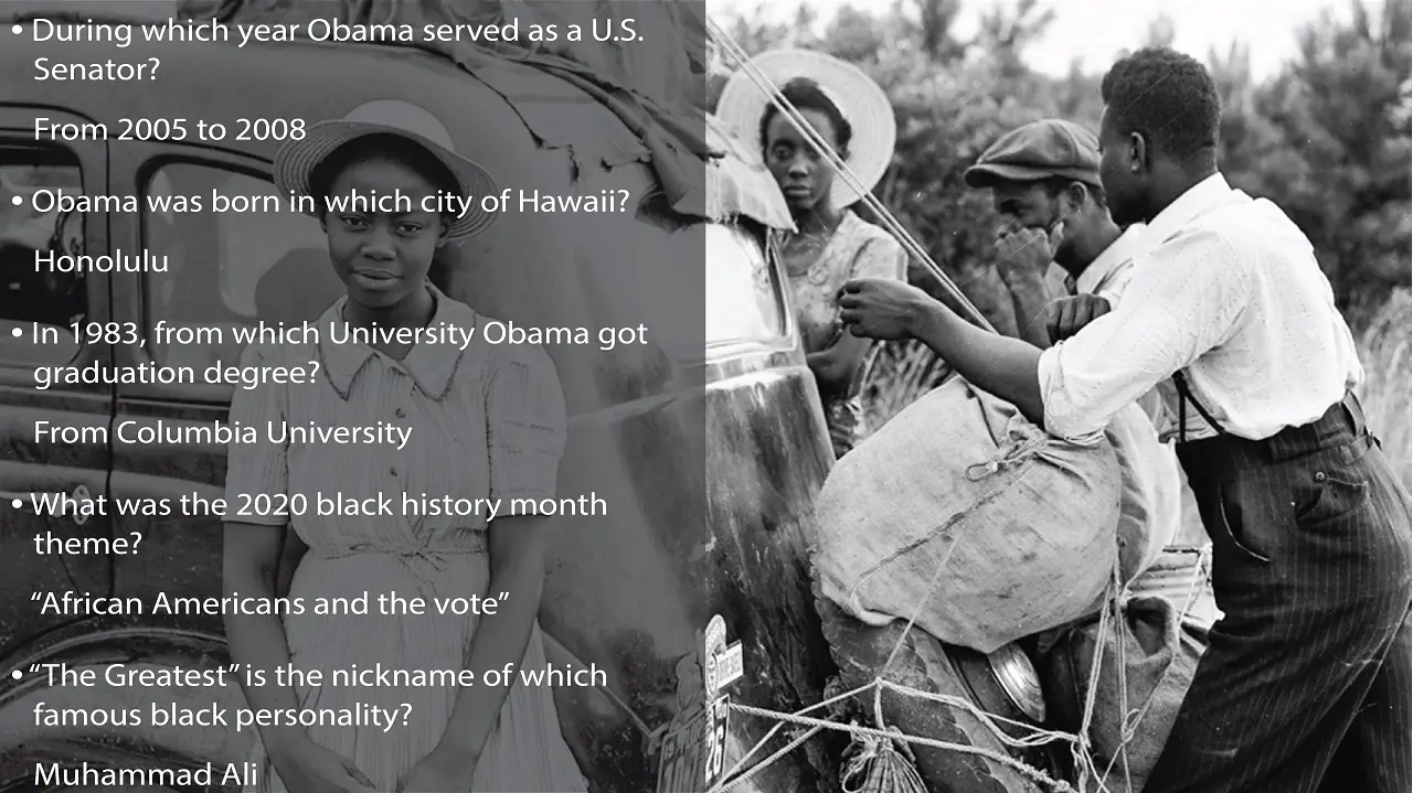 black history trivia