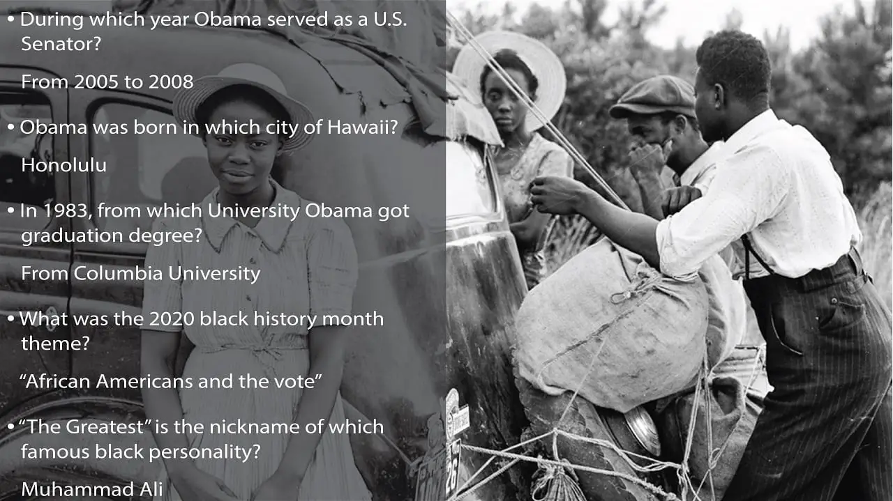 50 Black History Trivia Questions And Answers