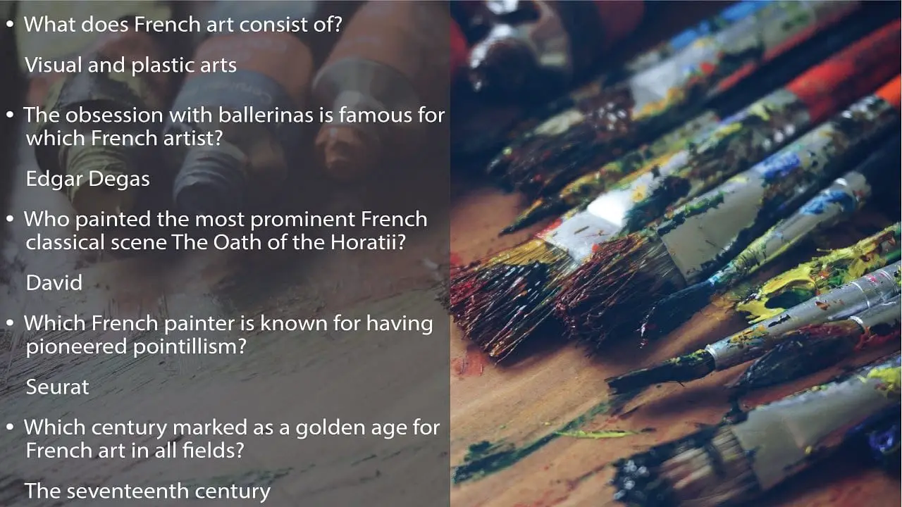 85 Art Trivia Questions And Answers