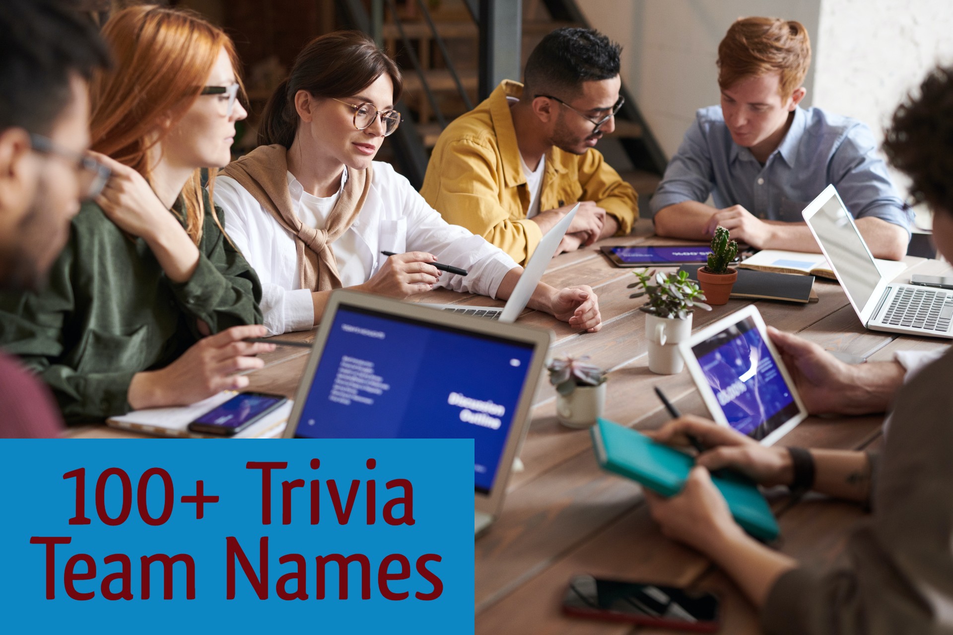 100 Trivia Team Names Funny Clean Political Pixar Etc