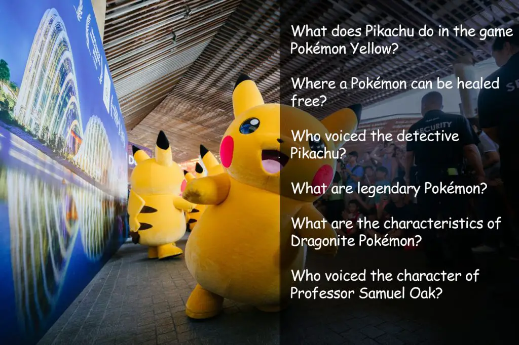 85+ Best Pokemon Trivia With Answers