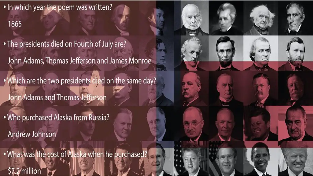 55+ Presidential Trivia Questions And Answers