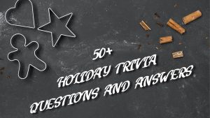 Holiday trivia question