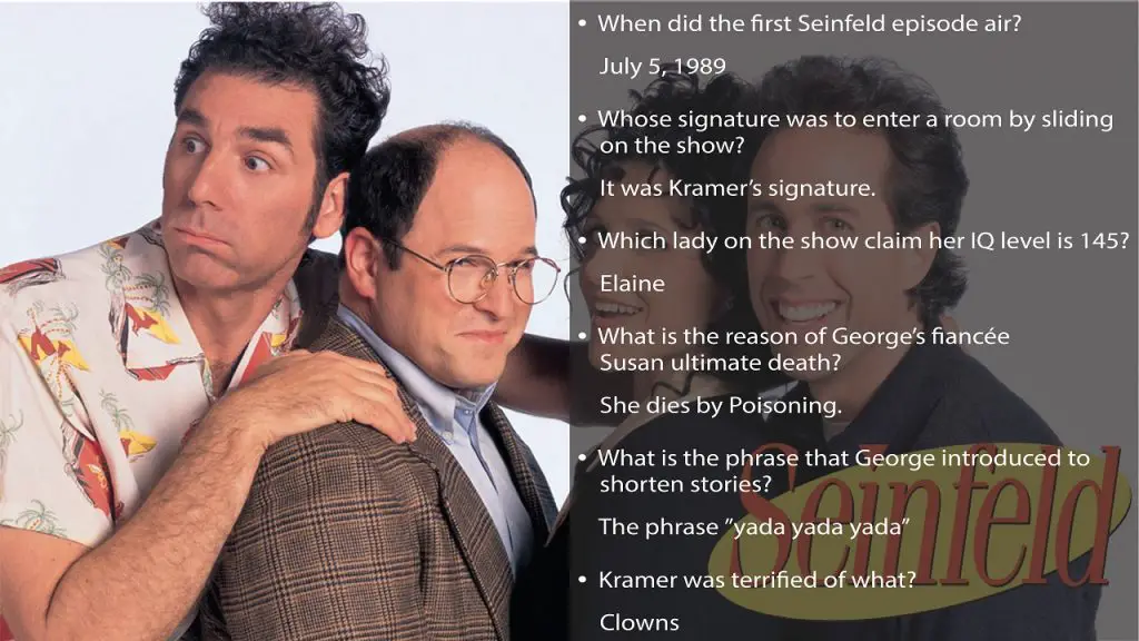 75+ Seinfeld Trivia Questions And Answers