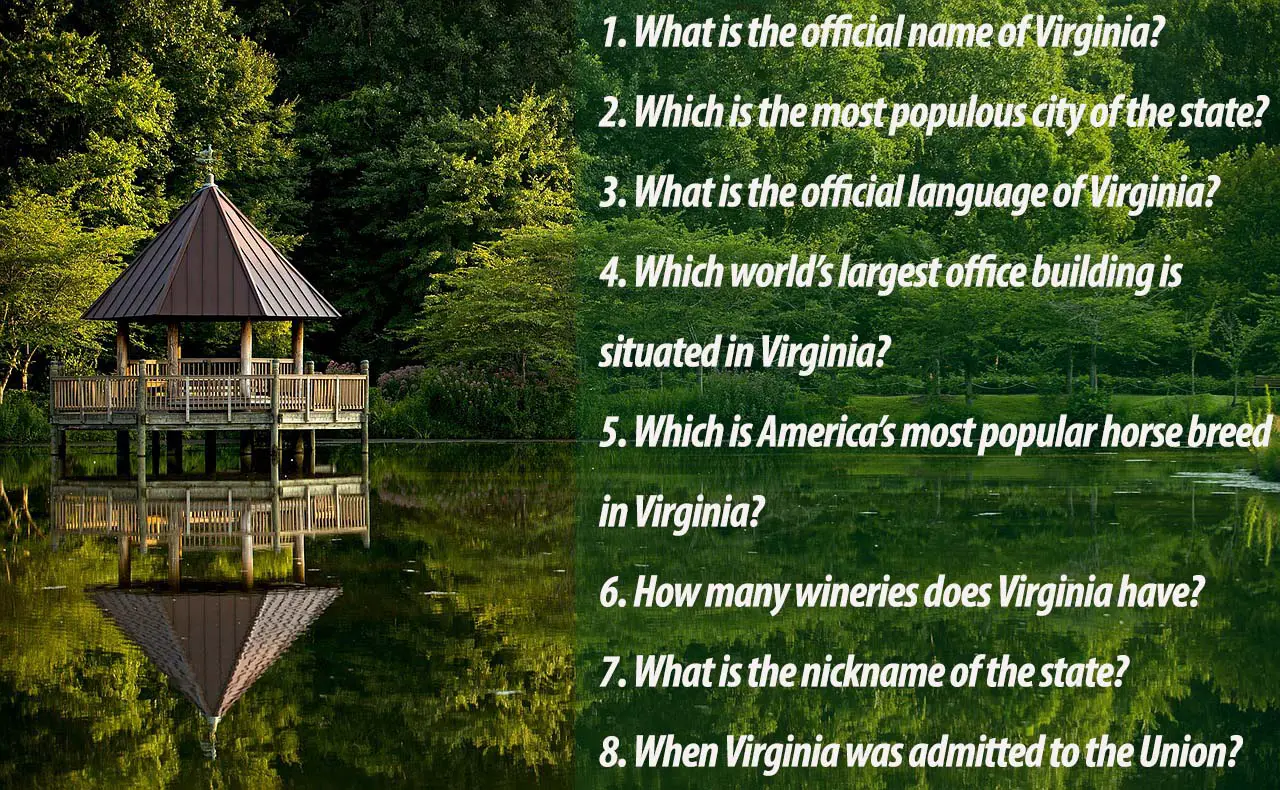 Virginia Trivia Questions