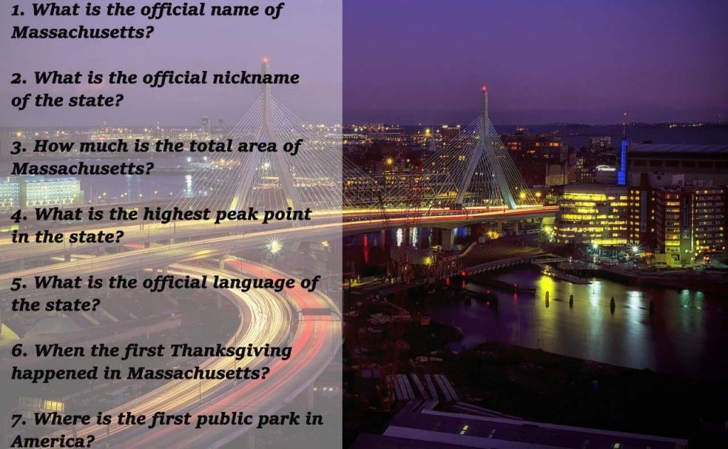 60 Very Informative And Interesting Massachusetts Trivia Questions
