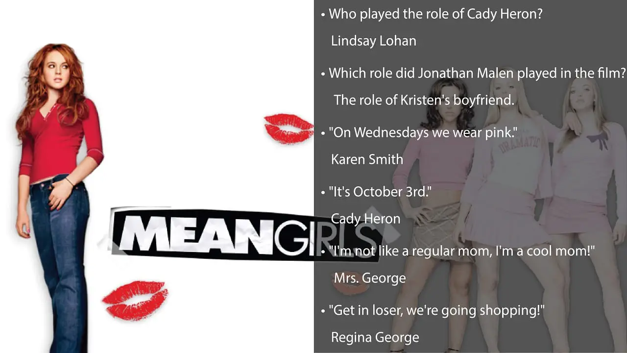 Mean Girls Trivia