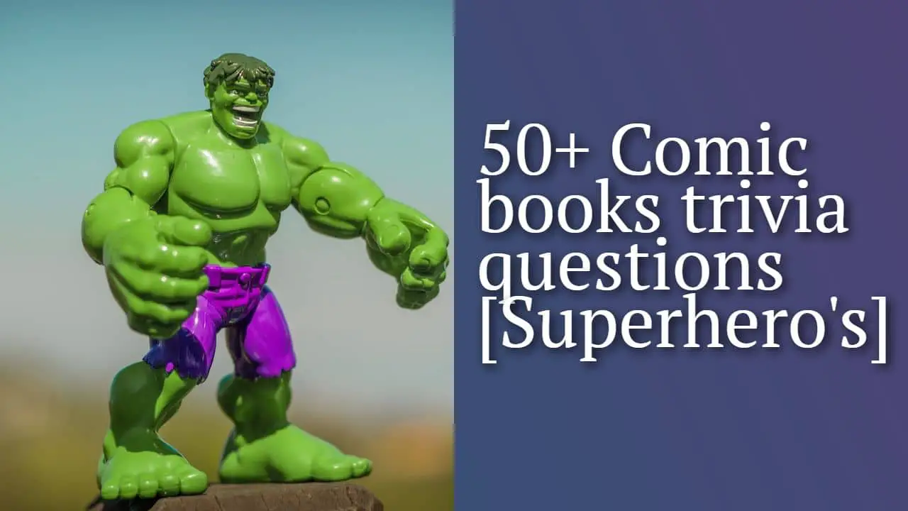 comic book trivia questions