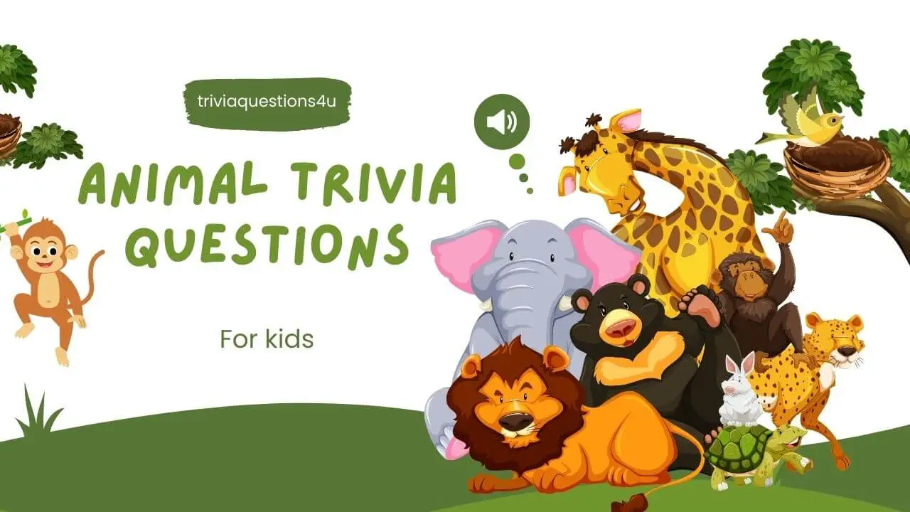 5th grader animal trivia questions