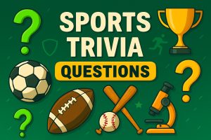 random trivia question about sport